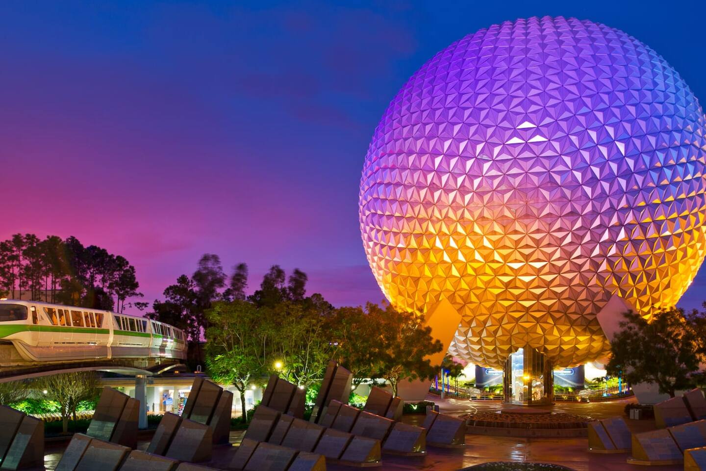 Epcot in Disney World, Orlando, is just 12 miles away from the home.
