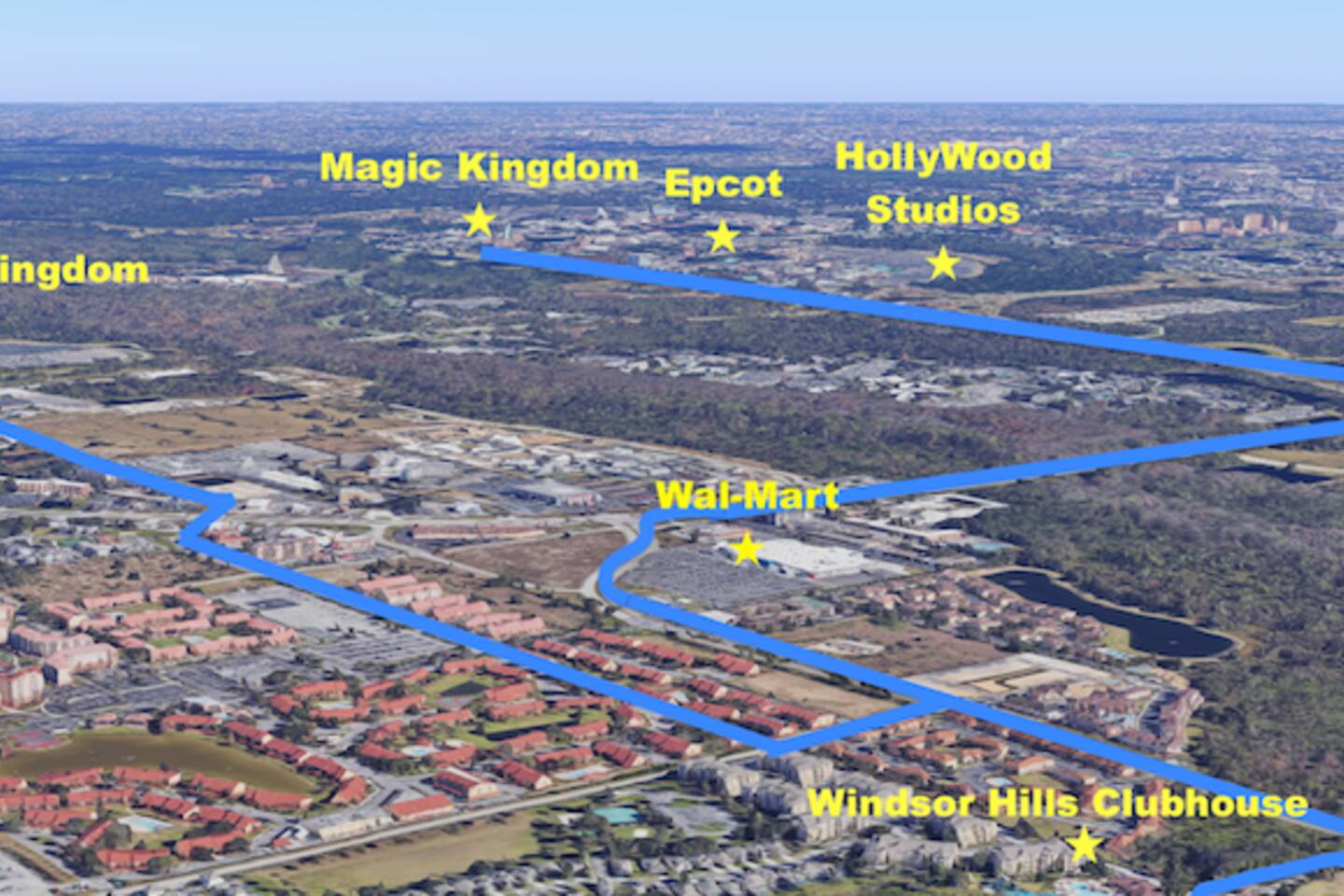 Near Walt Disney World